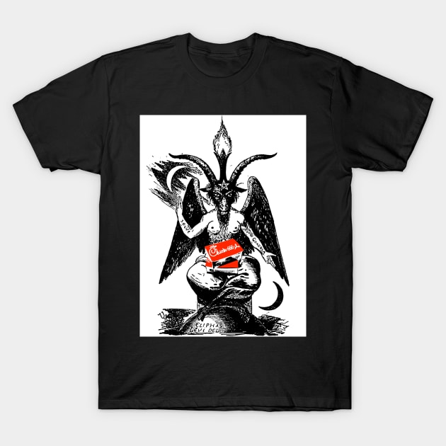 Satanist Chicken T-Shirt by chilangopride